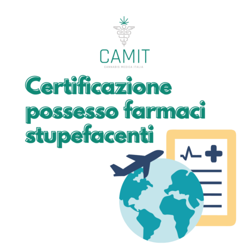 Camit - Certificazione possesso farmaci stupefacenti